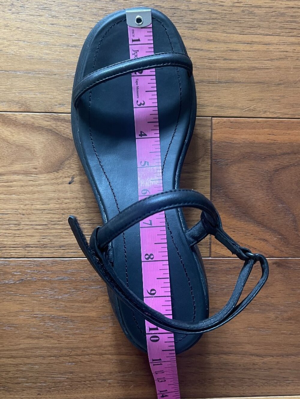 Camper Thelma black leather platform Sandals in black - sz 40 - US 9.5 - Picture 10 of 14